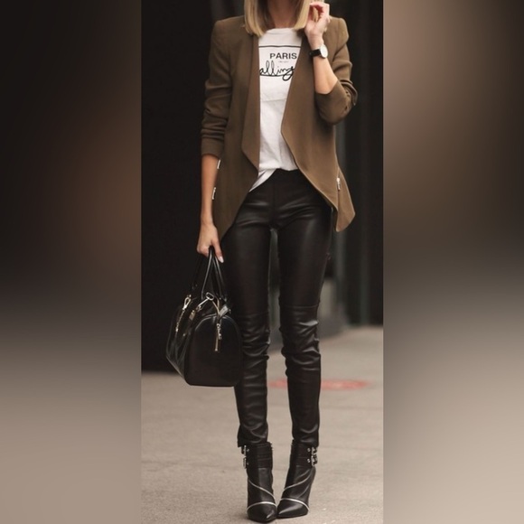 Kate Spade New york lambskin estella pant NWT retail $898 Women’s sz 2